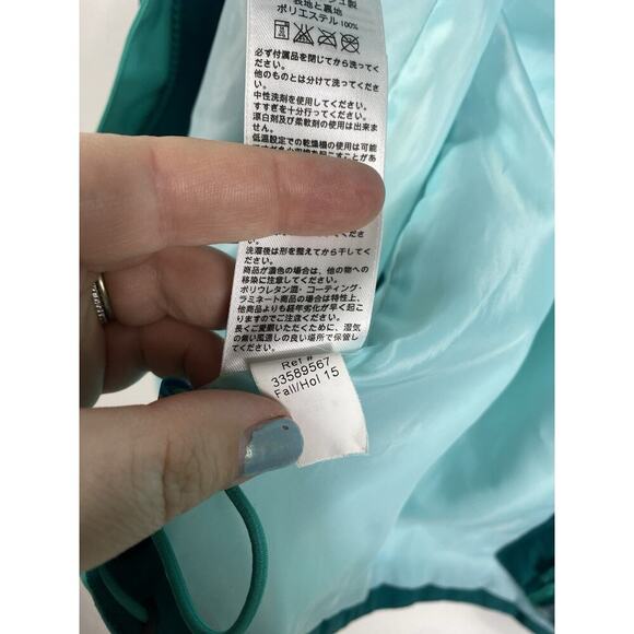 Eddie Bauer Jacket Weatheredge Plus Womens Size Large Full Zip Hooded Green - Picture 10 of 14